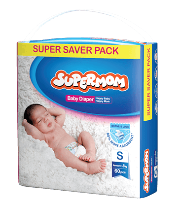 Supermom Baby Diaper Small