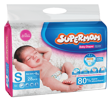 Supermom Baby Diaper Small