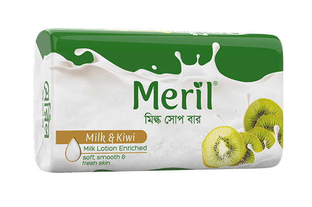 Meril Milk & Kiwi Soap Bar