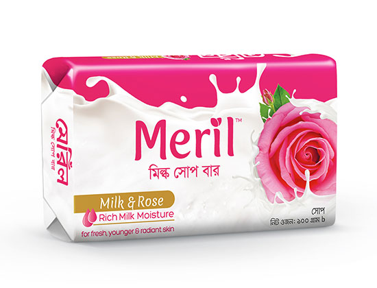 Meril Milk & Rose Soap
