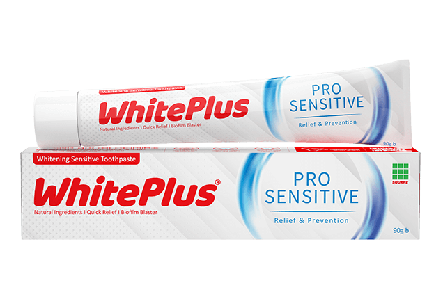 White Plus Pro-Sensitive Whitening Toothpaste