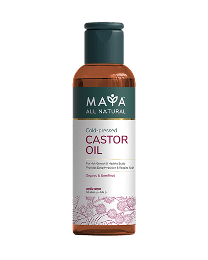 MAYA 100% Cold Pressed & Organic Castor Oil