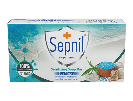 Sepnil Sanitizing Soap Bar – Sea Mineral