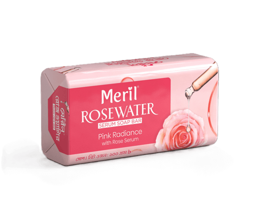 Meril Rosewater Serum Soap Bar