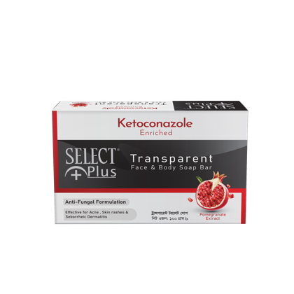 Select plus Transparent Face & body Soap Bar