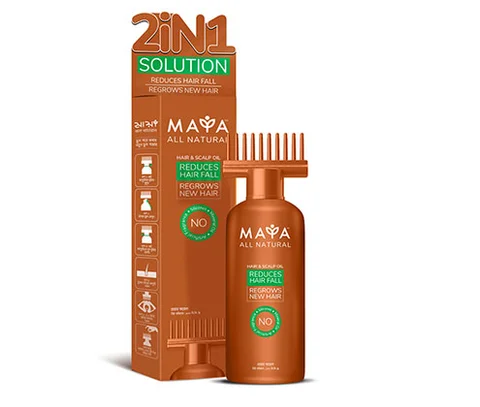 maya all natural hair & scalp oil 100ml