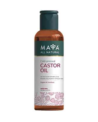 Maya Cold Pressed & Organic Castor Oil 120ml